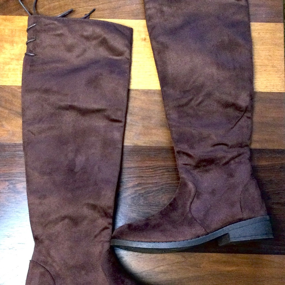 Weeboo Fiorina-2 Over Knee Hi Boots NWOT